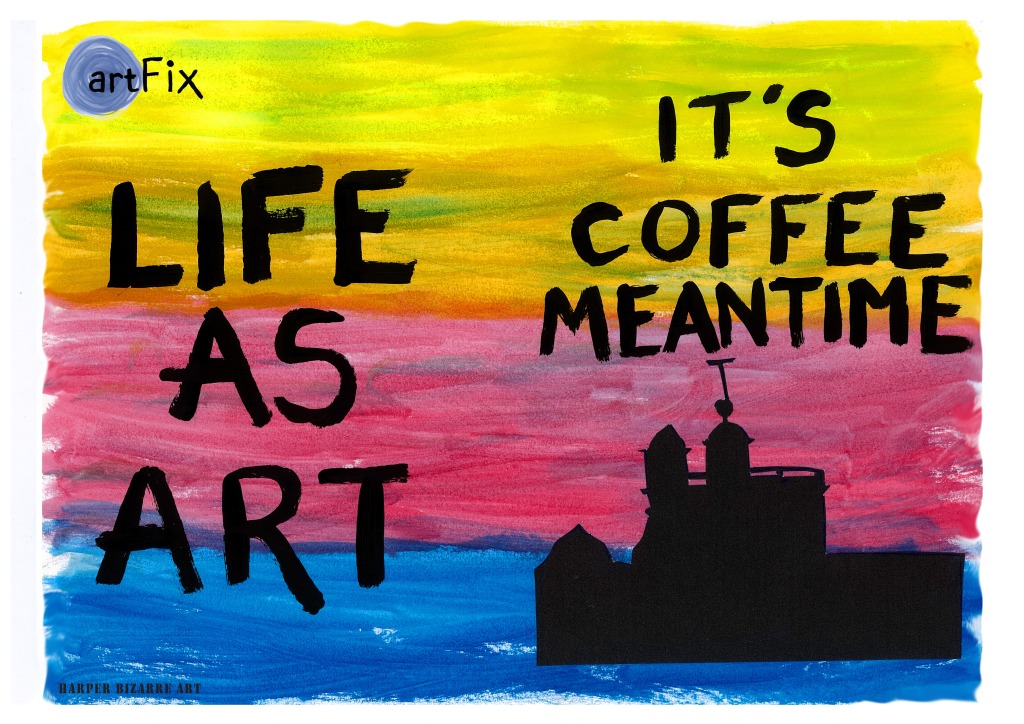 It's Coffee Meantime - design for artFix, 2019 